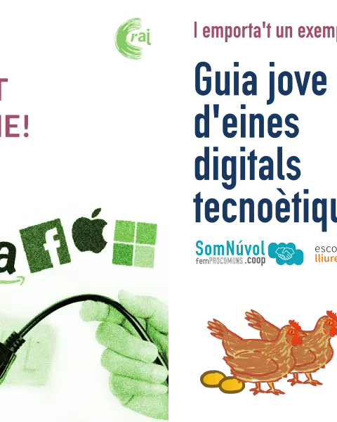 Formació i presentació de la Guia jove d'eines tecnoètiques el 6 de maig al Palau Alòs amb el CRAJ