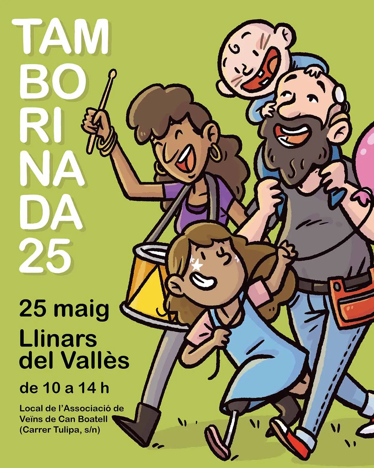 Cartell de la Tamborinada 2025