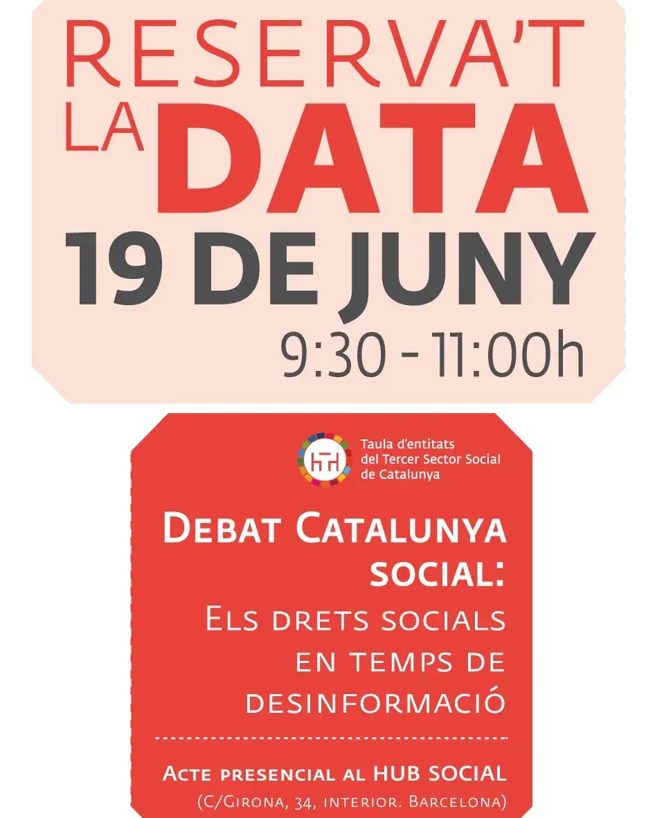 Debat sobre Els drets socials en temps de desinformació