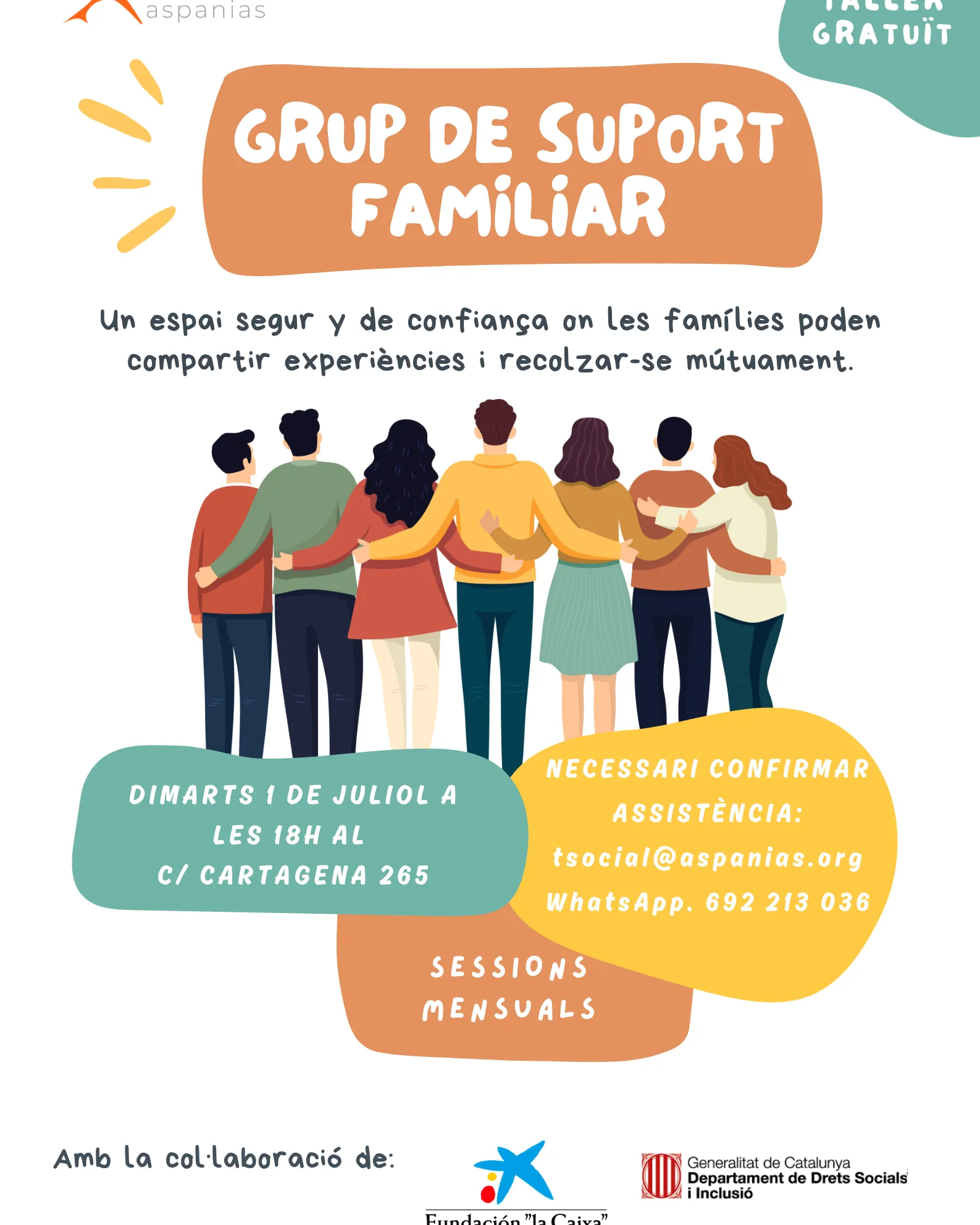 Grup de suport familiar - sessió 5