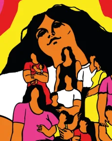 Cartell de l'exposició 'Com dissenyar una revolució: La via xilena al disseny'