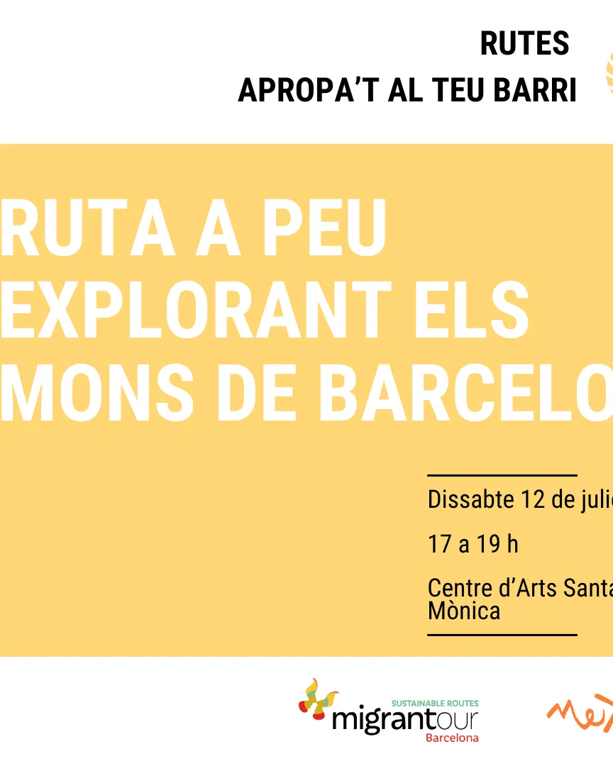 Cartell promocional de l'activitat