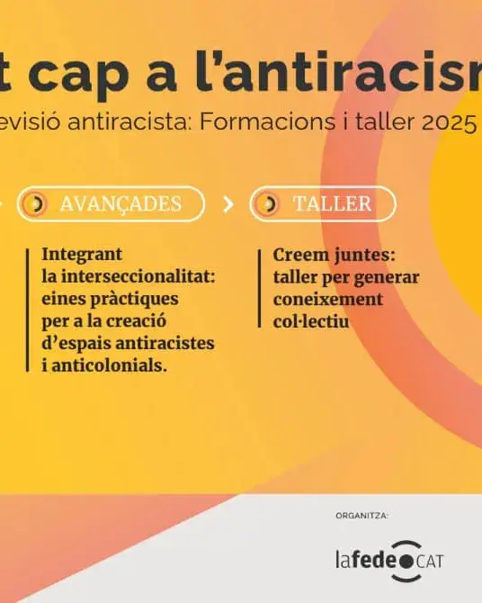 Formacions i tallers per apropar-nos a un procés de revisió antiracista