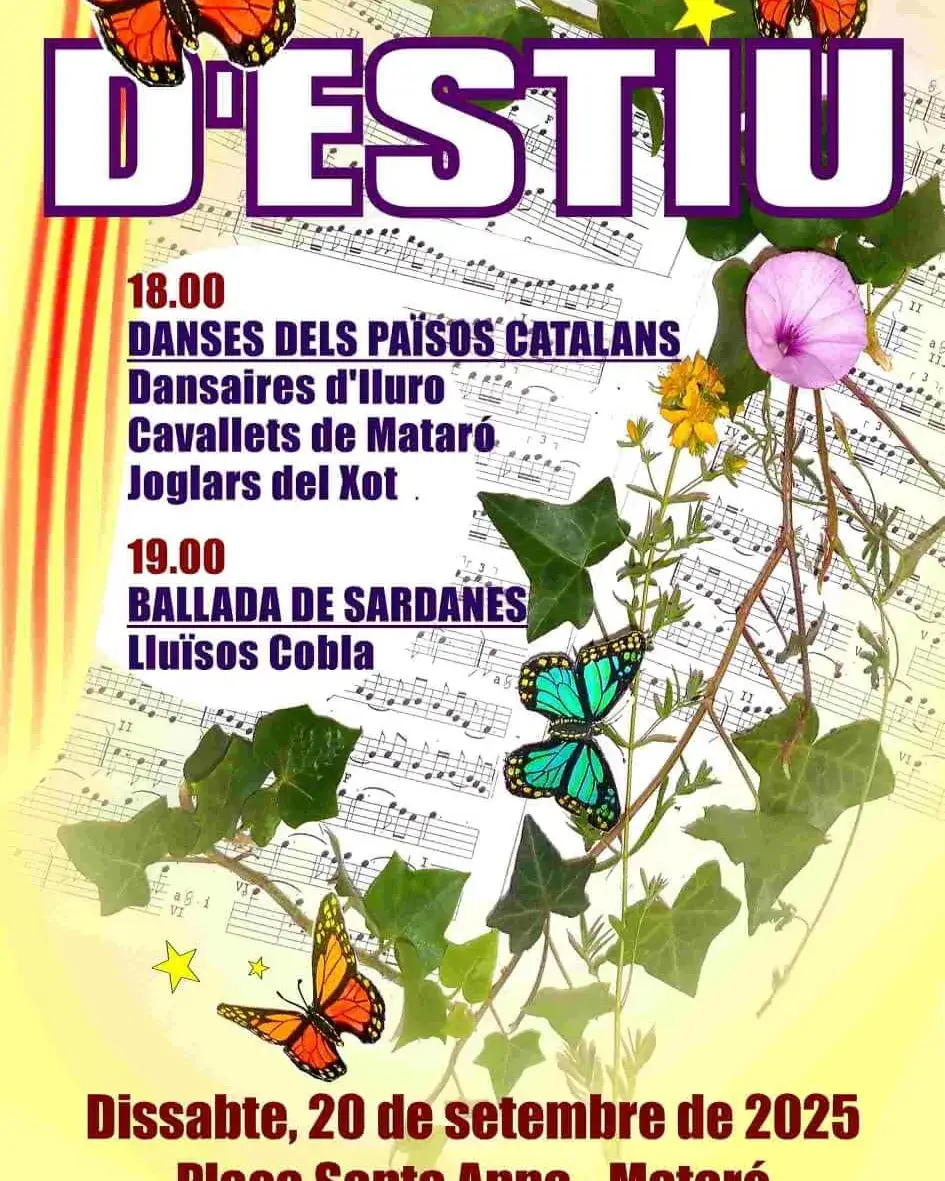 cartell FESTA D'ESTIU