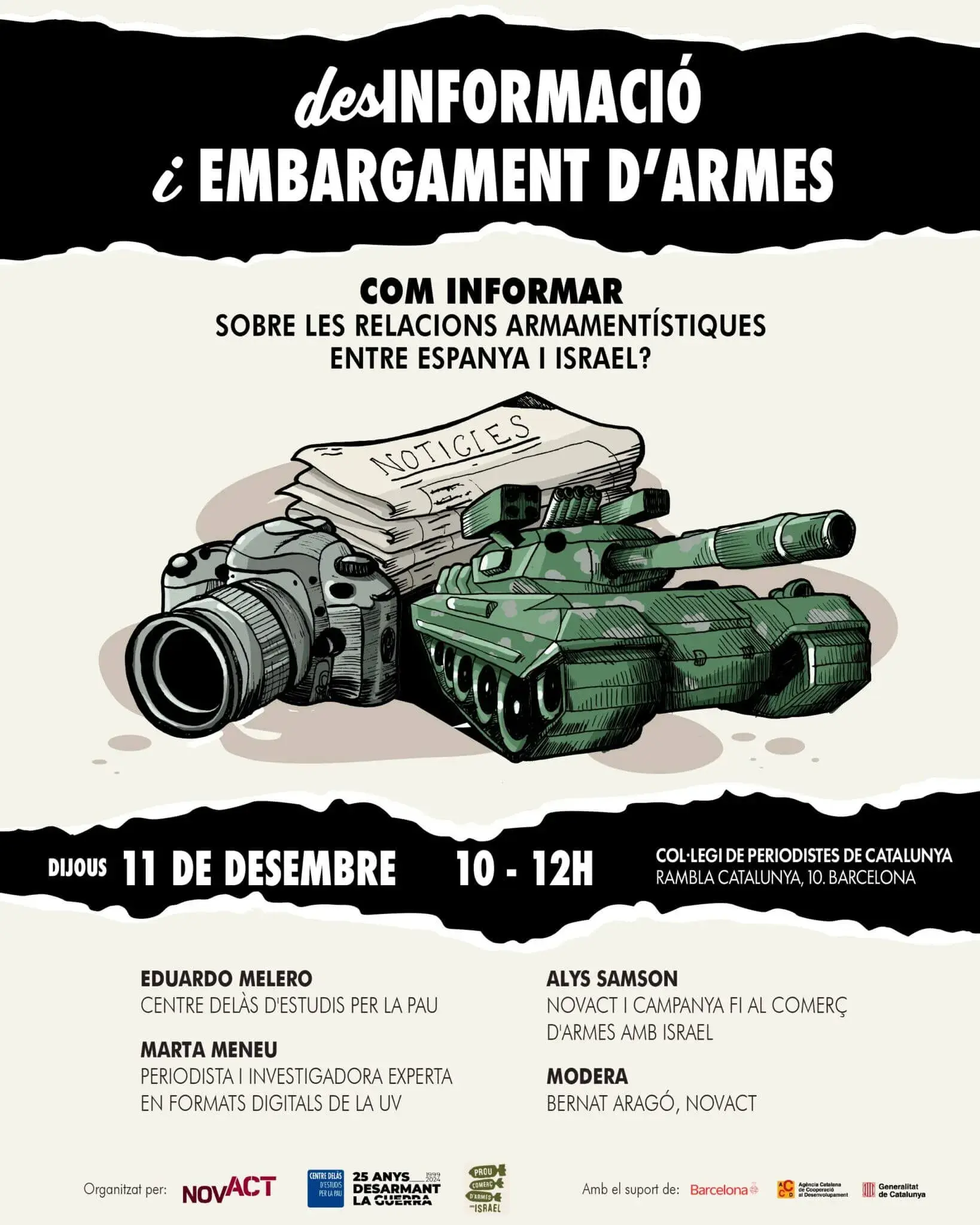 Desinformació i embargament d’armes: quin és el tractament informatiu sobre les relacions armamentístiques amb Israel?