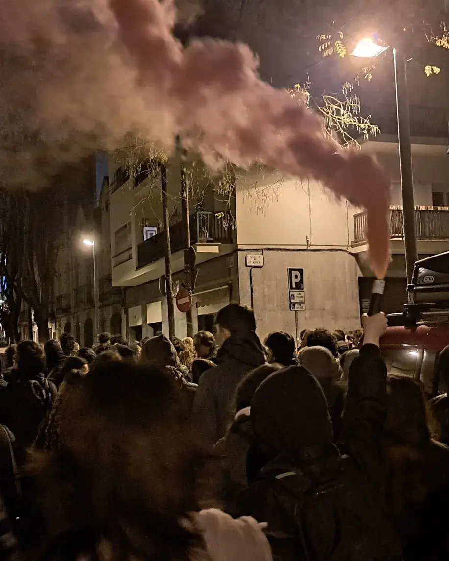 Gent en una manifestació 