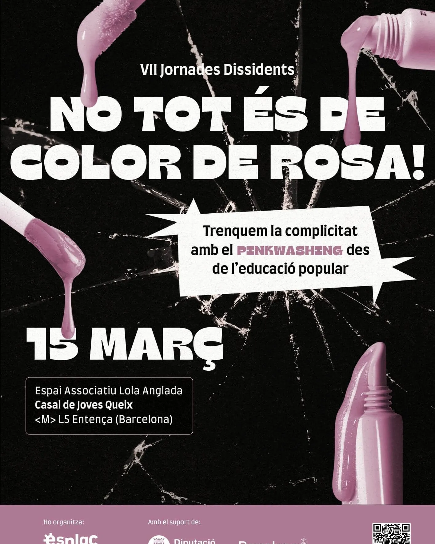No tot és de color de rosa! Trenquem la complicitat amb el pinkwashing des de l’educació popular
