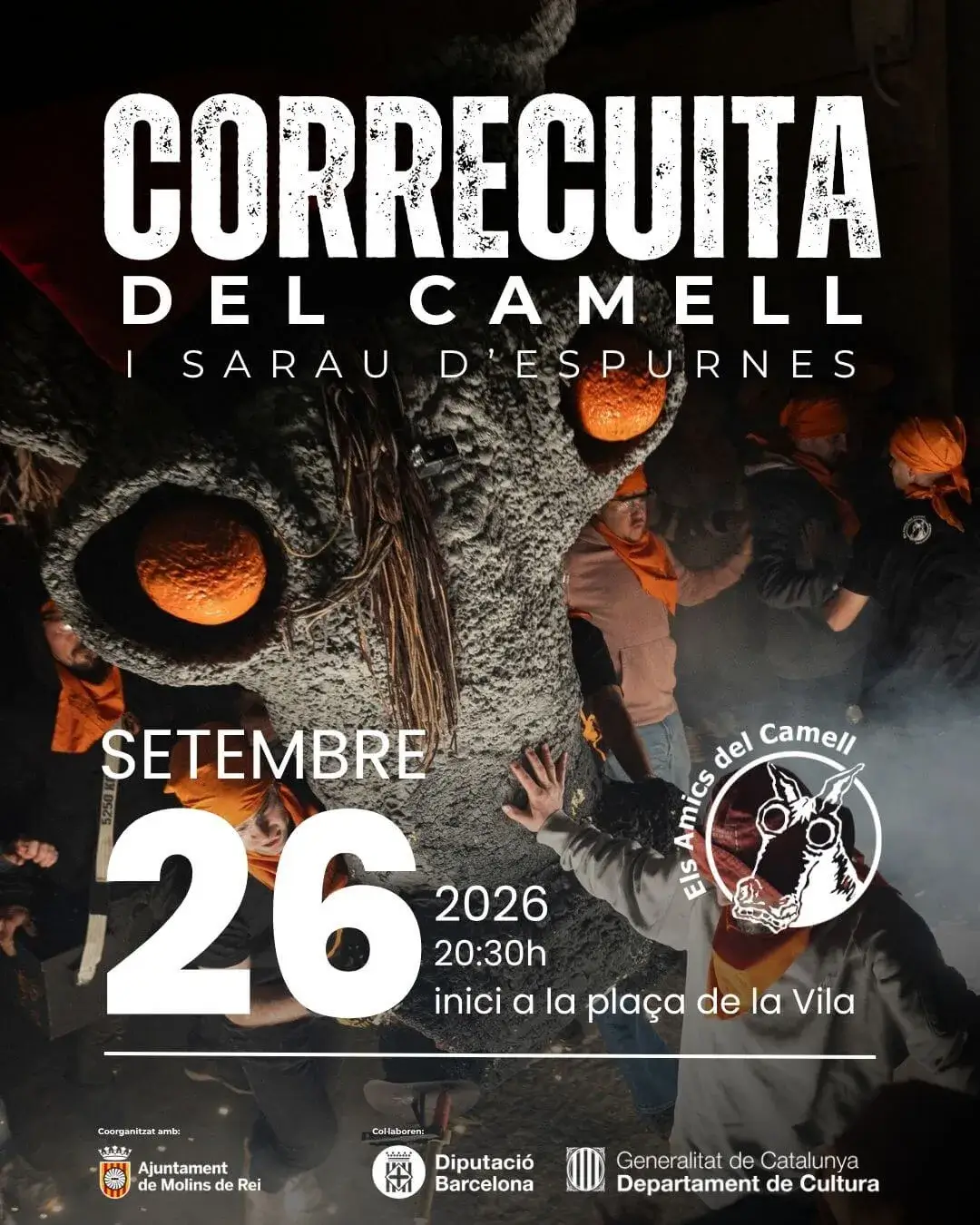 Cartell del Correcuita del Camell i Sarau d'Espurnes