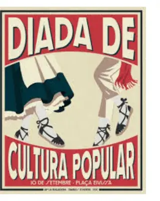 Cartell d'un acte de la festa major d'Horta.