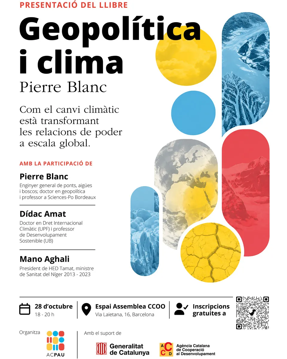 Cartell presentació Pierre Blanc