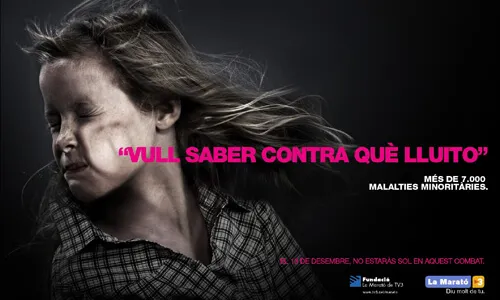 Cartell de promoció de la Marató 2009