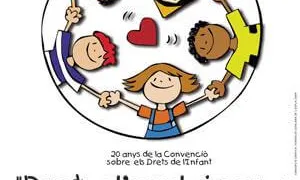 cartell campanya "Dret a l'esplai per tots els infants"