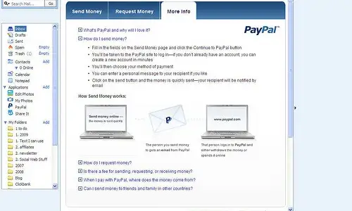 Pàgina del PayPal. Font: Galeria de Ivan Walsh a Flickr.