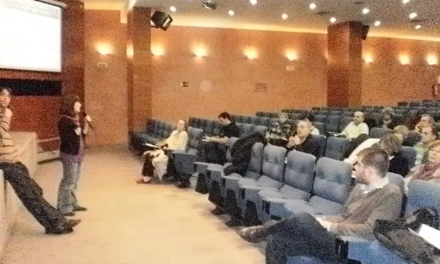 Moment de la presentació de xarxanet.org