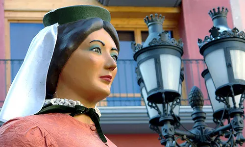 Fotografia dels gegants de Cambrils. Fotografia de Josep Mª Nolla a Flickr