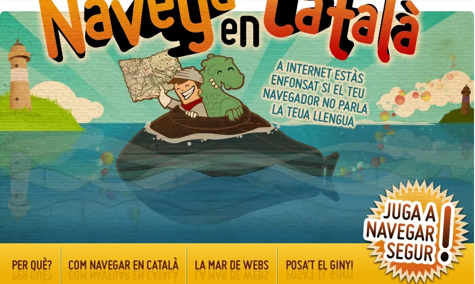 Imatge de la web de la campanya