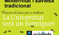 Cartell dels cursos d'estiu de la UB 