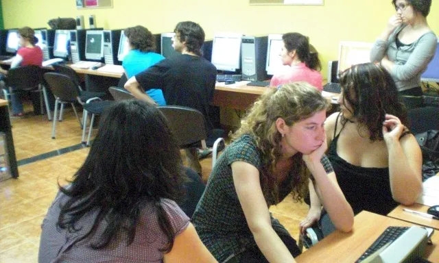 Una instantània del taller