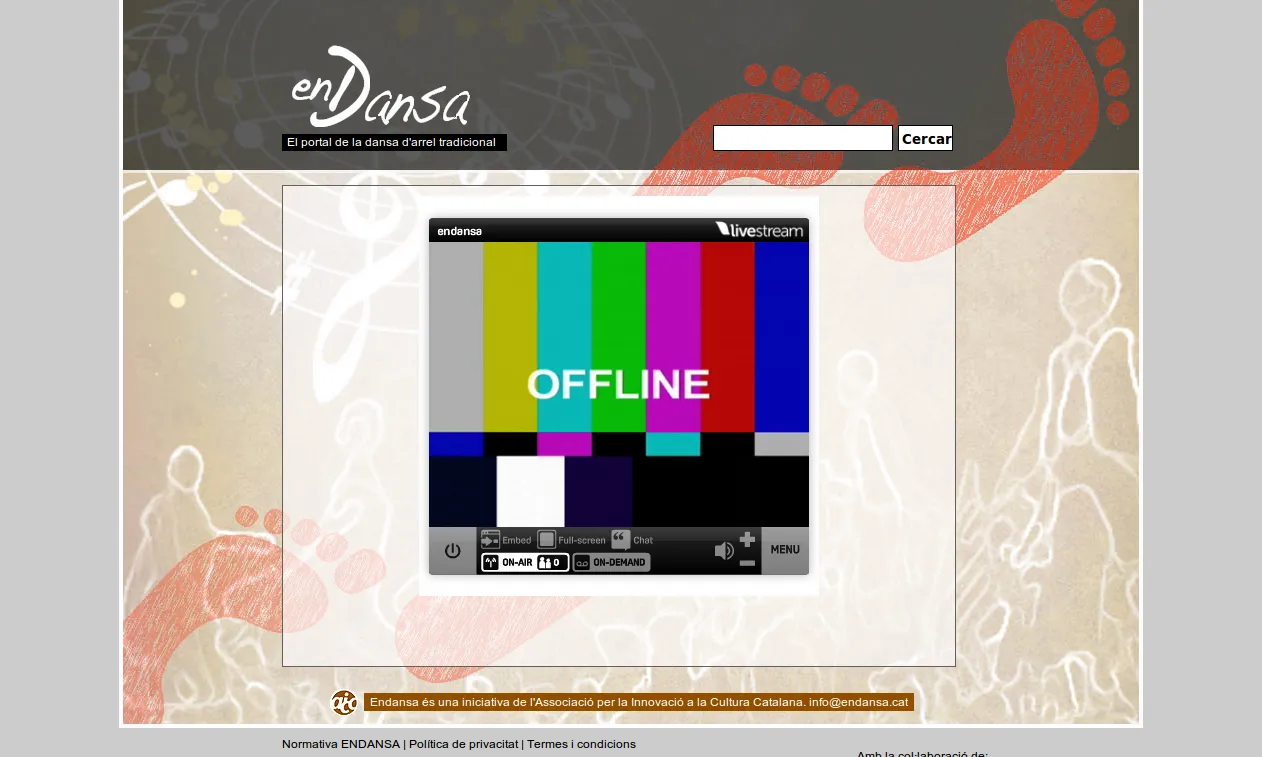 Web endansa.tv - proximitat amb la cultura tradicional