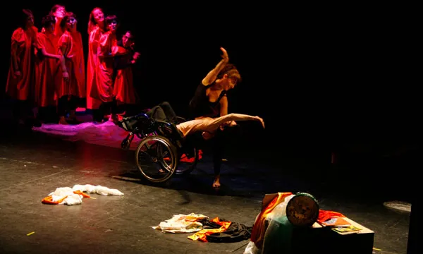Un moment de l'obra L'Artista