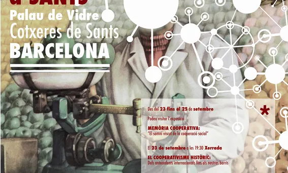 Cartell de la Segona Jornada de les Cooperatives de Sants
