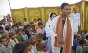 Imatge de Valerie Amos, en la seva visita a Pakistan
