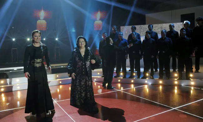 Un moment de la gala benèfica