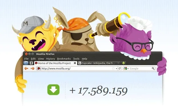 Mozilla celebra l'èxit del seu Navegador
