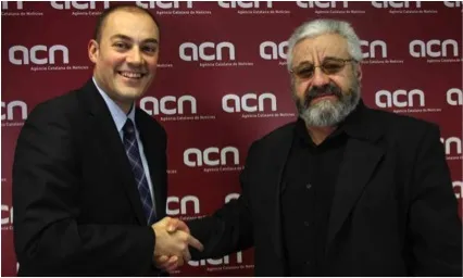 Saül Gordillo i Antoni Carné.