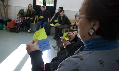 Fotografia d'un dels tallers precongressuals