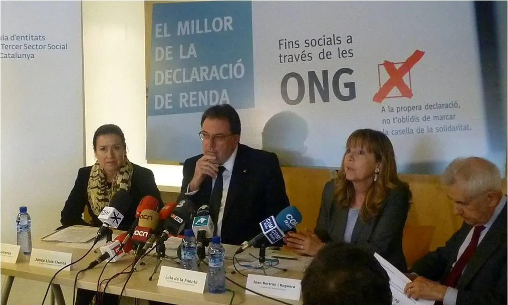 Al 2010 la recaptació del 0,7% va ser de 266 milions