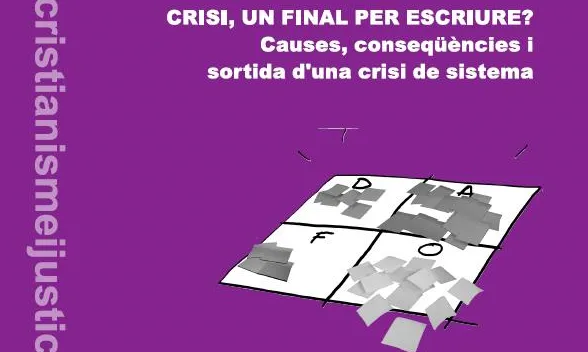 Portada del quadern "Crisi, un final per escriure?"