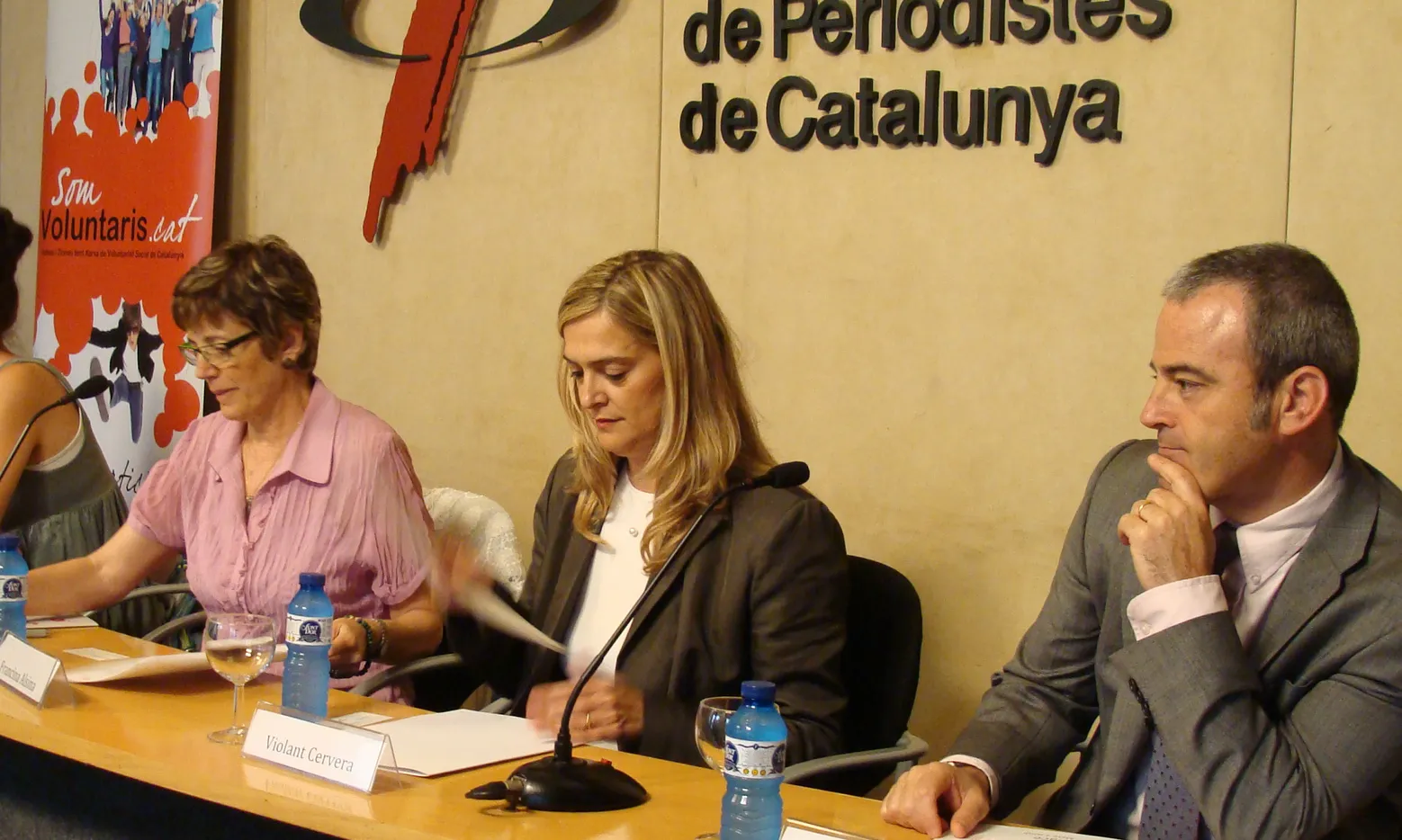 Francina Alsina, Violant Cervera i Josep Ollé