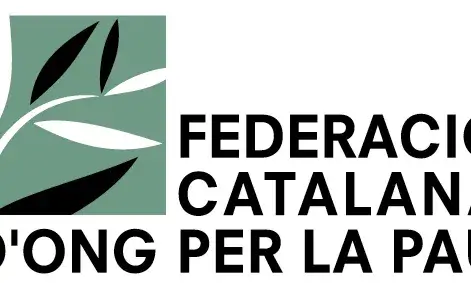 Logotip de la Fed. Cat. d'ONG per la Pau.