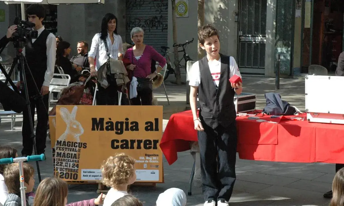 El festival de màgia Magicus, promogut des de Lluïsos de Gràcia, també guardonat