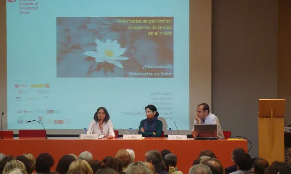 Una de les ponències de la jornada