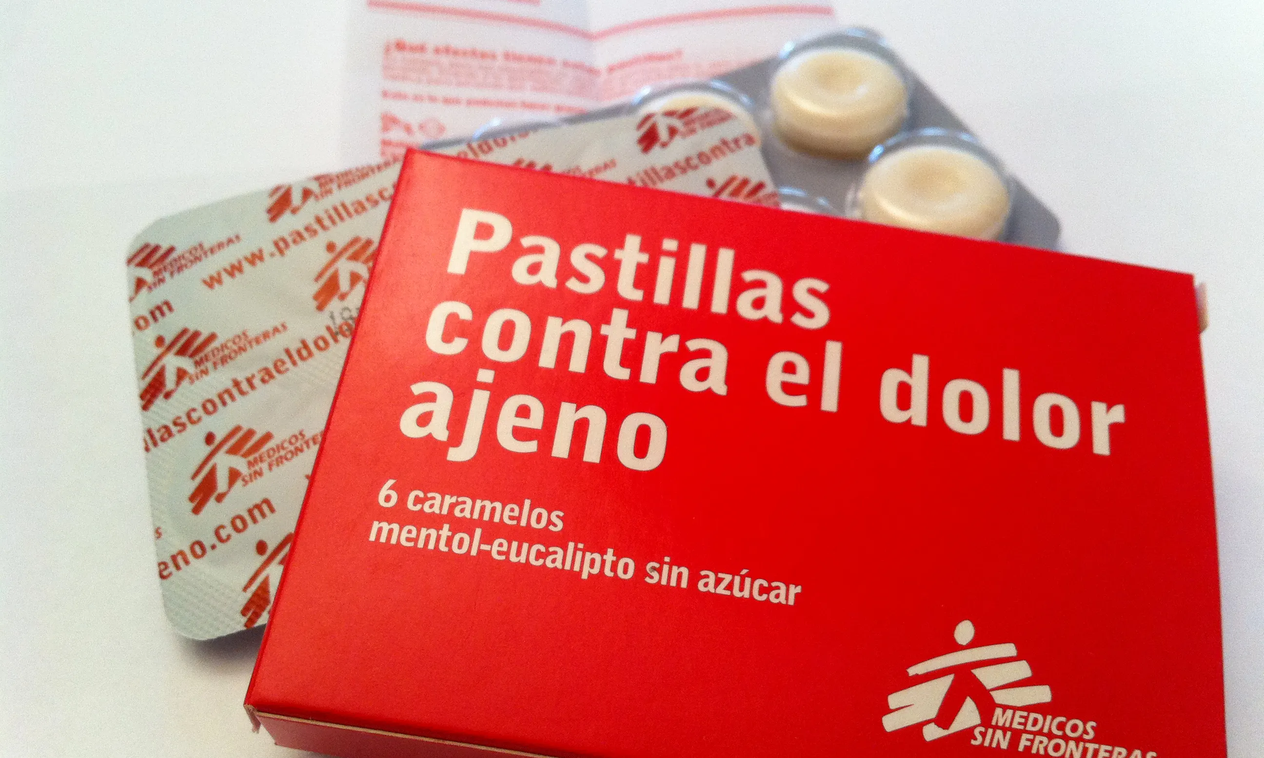 Pastilles contra el dolor aliè
