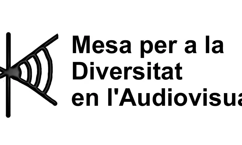 Logotip de la Mesa per a la Diversitat en l'Audiovisual
