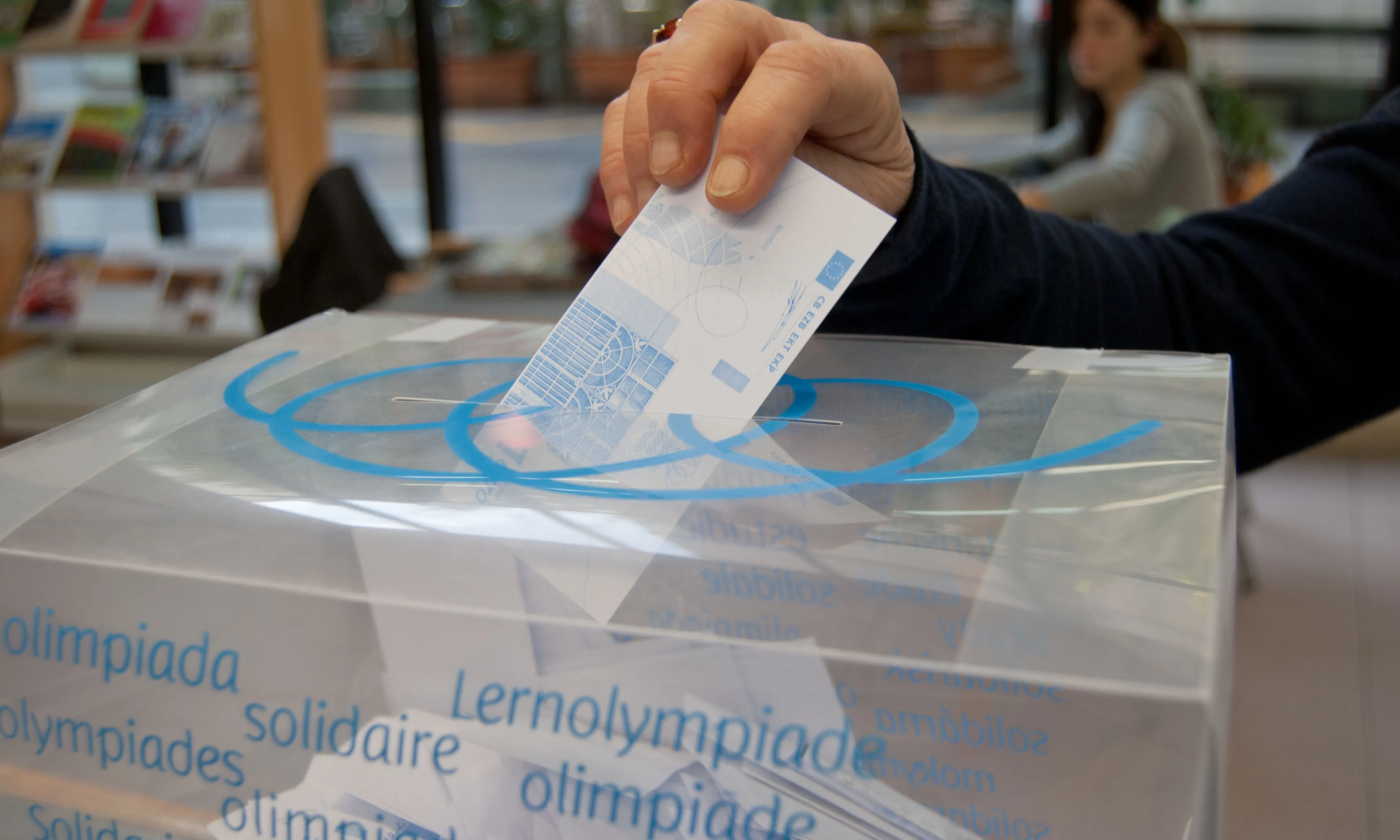 El paper moneda de l'Olimpíada Solidària d'Estudi. Font: ANUE