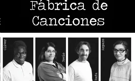 Imatge d'alguns integrants del projecte Fábrica de Canciones