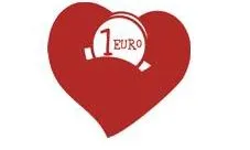 Imatge d'1 euro amb cor