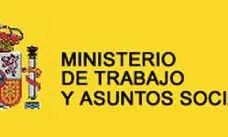 Logo del Ministeri de treball i assumptes socials