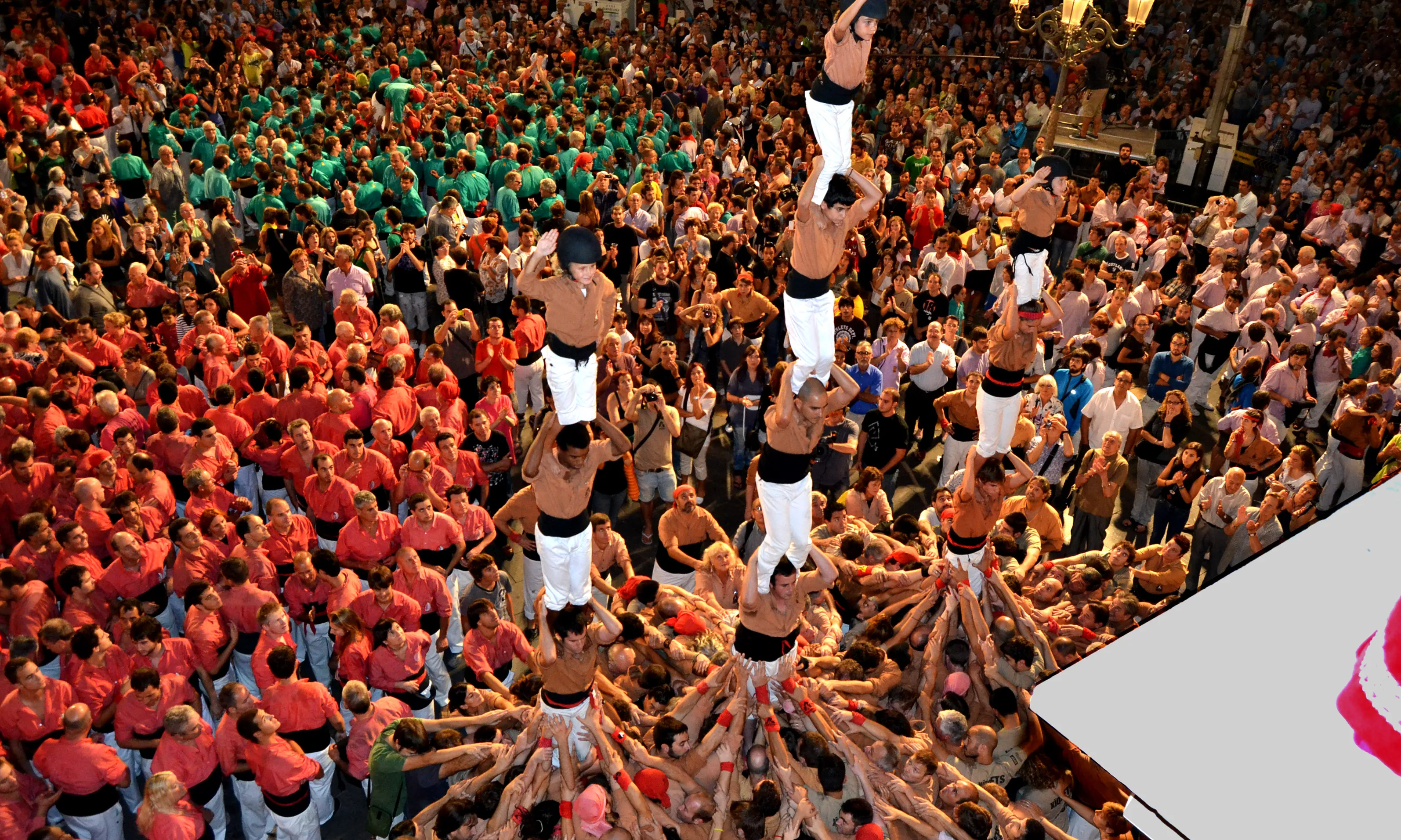 Els Xiquets de Reus a la Diada de Mercadal 2011