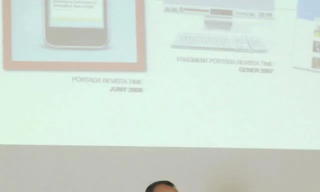 Ponència inaugural d'Oriol Lladó (foto: Miquel Millan)