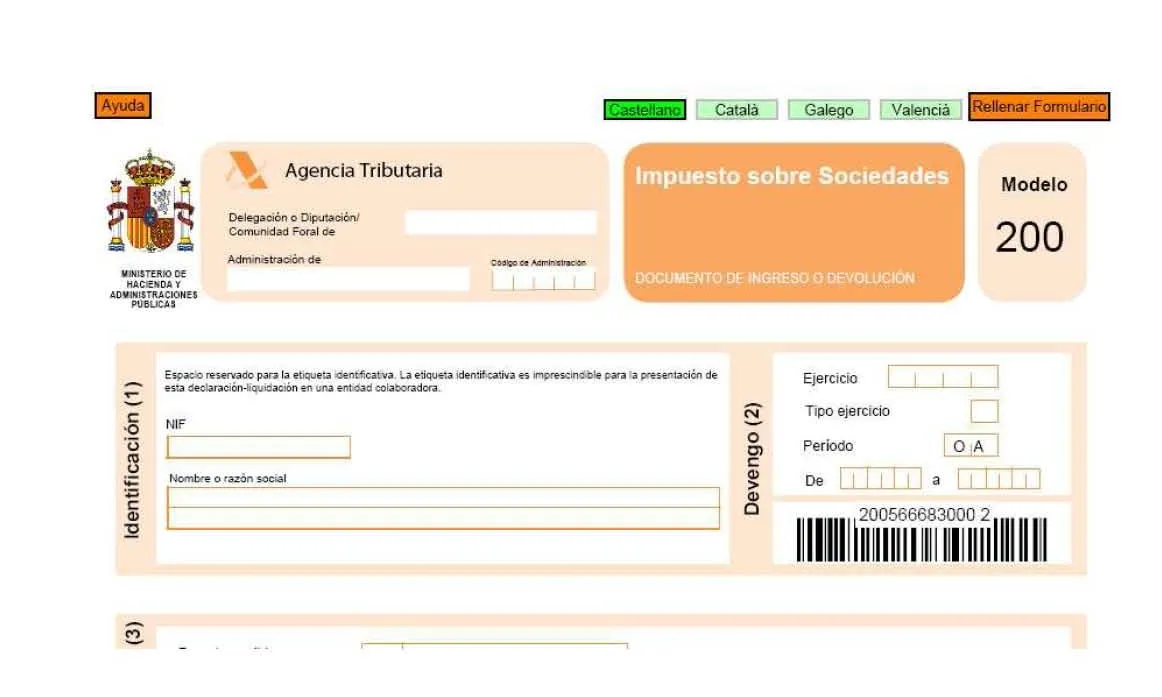 Caràtula document d'ingrès i devolució 
