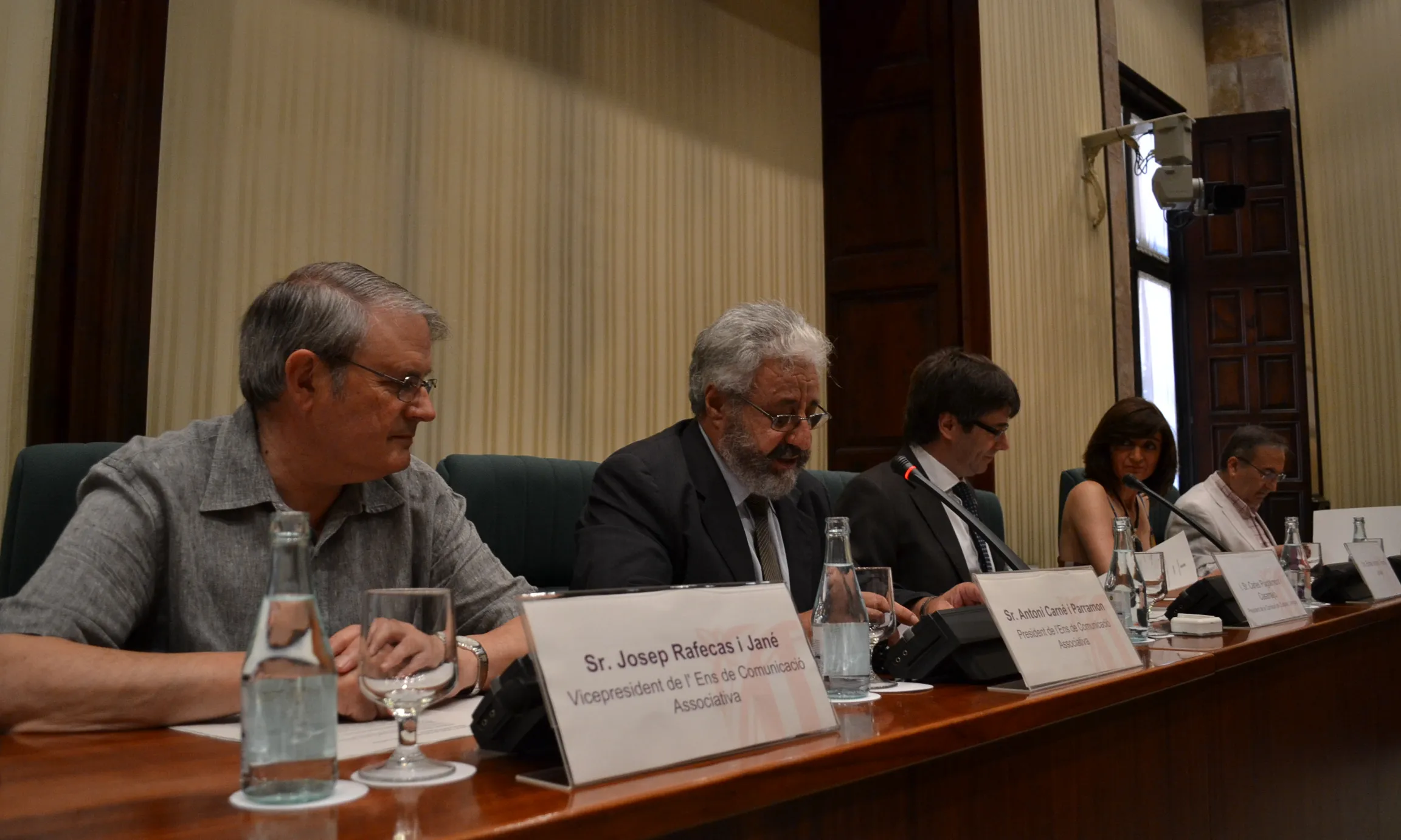 Intervenció del President de l'ENS, Antoni Carné, al Parlament de Catalunya