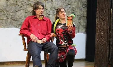 Membres del Forn de Teatre Pa'Tothom durant una representació. Font: Pa'Tothom
