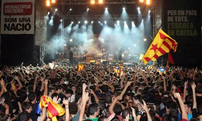 Concert d'Òmnium 11 de setembre 2011