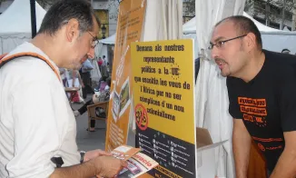 Stand de SETEM Catalunya