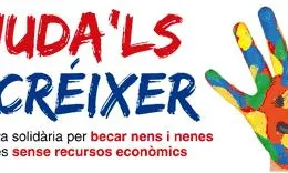 Logo campanya Ajudals a créixer